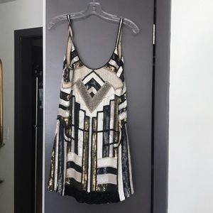 Parker Sequin Shift Dress size small